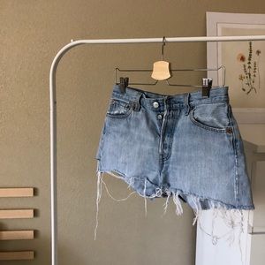 levi’s vintage denim shorts